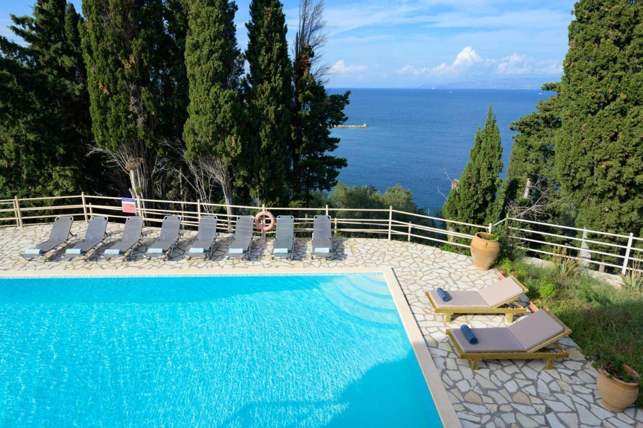 Pangolas Apartments Paxos Longós Exterior photo