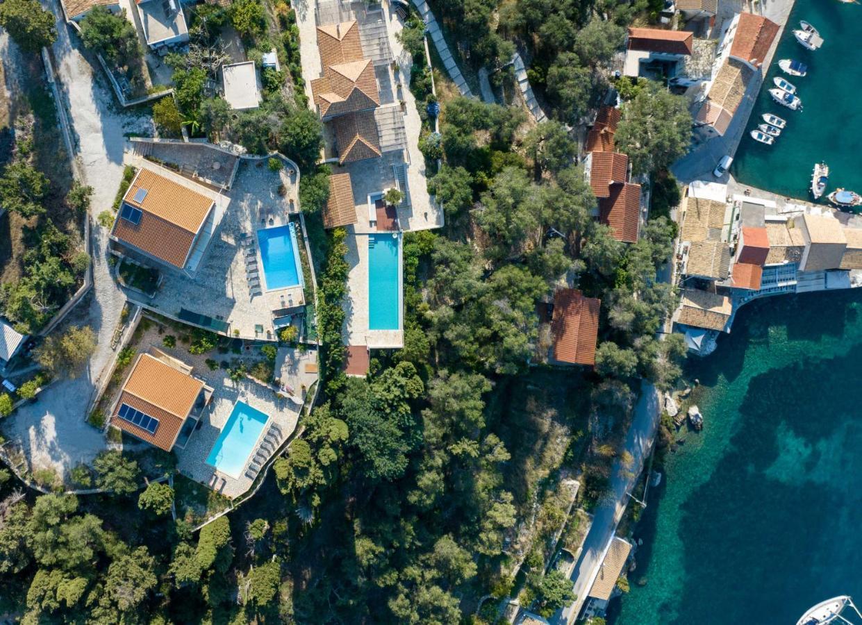 Pangolas Apartments Paxos Longós Exterior photo