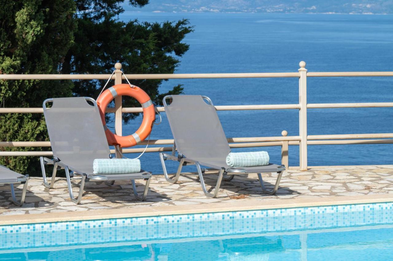 Pangolas Apartments Paxos Longós Exterior photo