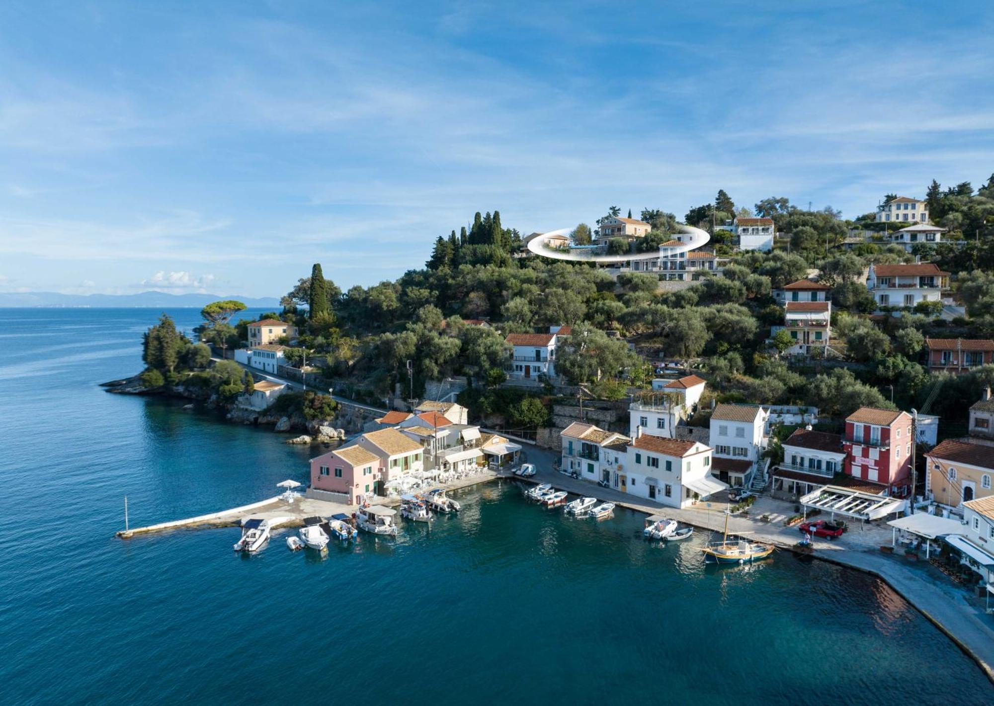 Pangolas Apartments Paxos Longós Exterior photo